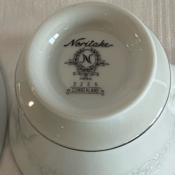Vintage Noritake Cumberland Pattern Fine Bone China - Picture 9 of 10